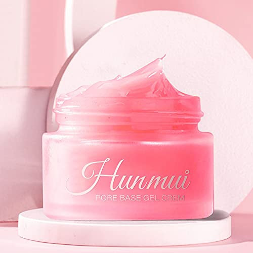 Face Primer Pore Base Gel Cream, Gel-basierte & feuchtigkeitsspendende Face Primer, glättet die Haut & hellt auf, Magical Concealer Primer Face Base Cream (Rosa, 1PC)