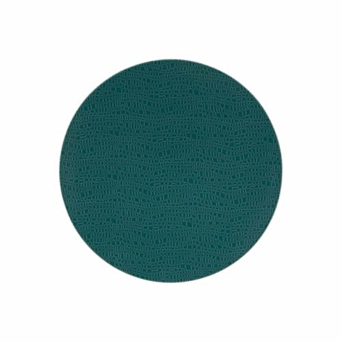 Seltmann Weiden Life Fashion Trendy Petrol Frühstücksteller, 22.5 cm, Runder Dessertteller mit modernem Strukturdesign, Mix & Match Geschirr, Porzellan, Petrol/Weiß