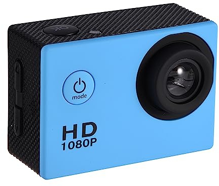 Bonbela 7 colores DV DV Kit al aire libre ciclismo deportes mini cámara de acción videocámara (azul)