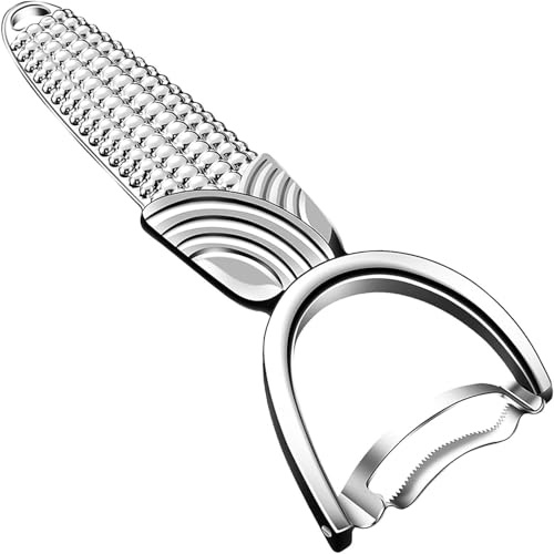 Corn Peeler & Cob Stripper Tool （1pcs） | Stainless Steel Kernel Remover for Corn on the Cob
