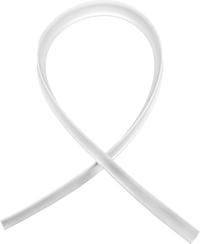 Gatuida Shower Water Dam 30mm High Flexible Bathroom Splash Guard 1m Shower Door Bottom Seal for Wet and Dry Separation Random Color Random Color