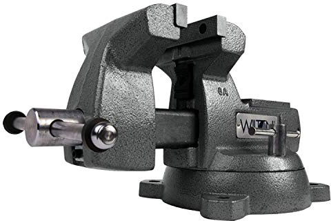 Wilton Mechanics Bench Vise, 6 Jaw Width, 5-3/4 Jaw Opening, 4-1/8 Throat (Model 746)