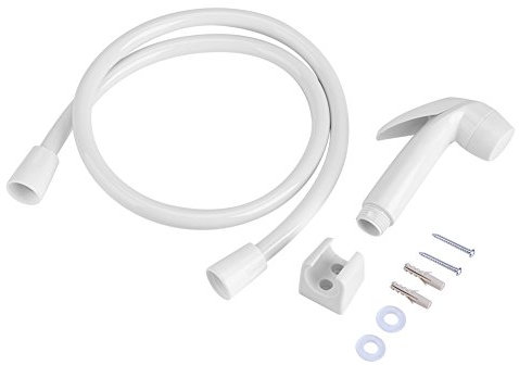 Jeffergarden WC-Duschkopf Bidet Handbrause Sprayer Plastik Handbrause Bidet Windel Shattaf an der Wand befestigte Hand Shower Set Duschentoilette für persönliche Hygiene