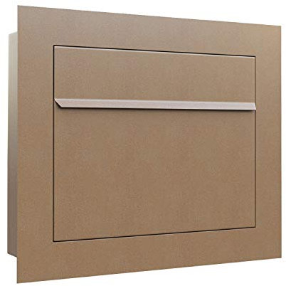 Unterputz-Briefkasten, Design Einbaubriefkasten Sora Rost - Bravios