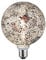 Paulmann 28746 LED Lampe Miracle Mosaic G125 Globe 5W dimmbar Leuchtmittel Schwarz effizientes Licht Warmweiß 2700K E27