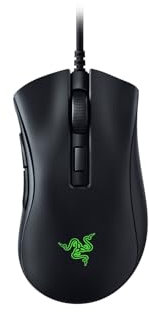 ACEMAGICIAN Razer DeathAdder V2 Mini Gaming Mouse 6 Button, Lightweight, RGB, Optical, Black EU (RZ01-03340100-R3U1)