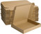 HORLIMER 25 Stück Versandkarton Klein Karton Box, 33x25,4x5,1 cm Verpackungskartons aus Wellpappe für Warensendung, Geschenkbox, Faltkarton, Postkarton(Braun)