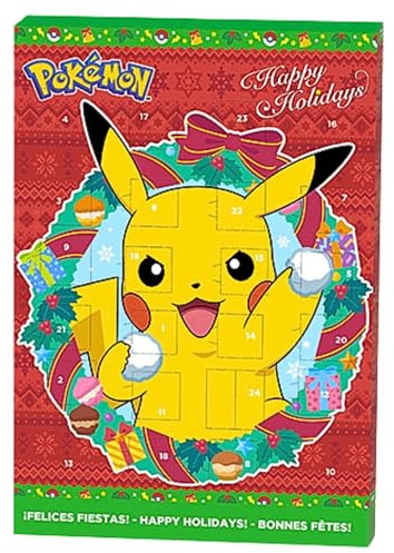 Pokemon Adventskalender - Kerst - Pikachu - Kids - Choco - Kinderen - Chocolade Kalender