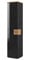 Vicco Badschrank Eden, Badezimmerhochschrank, Anthrazit/Artisan-Eiche, 40 x 184 cm