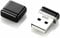 Mini USB 2.0 Flash Drive Memory Stick Fold Storage USB (Black) (16 GB)