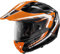 X-lite X-552 Ultra Carbon Latitude Adventurehelm (schwarz/carbon/orange), L (59)