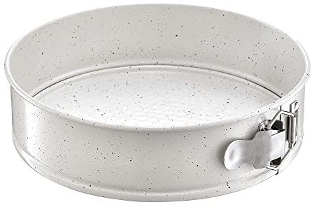 AMBITION Backform 28 cm Springform rund Antihaftbeschichtung Kuchenform Tortenform Servierboden abnehmbarer Ring Nature