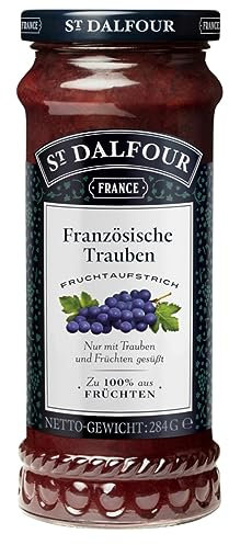 St. Dalfour Frutas para untar Uvas francesas Pan para untar 284g