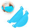 2 Pezzi Colapasta da Pentola, Colino in Plastica, Colino a Scatto, Colino per Pasta, Verdure, Pentole, Ciotole (Blu)