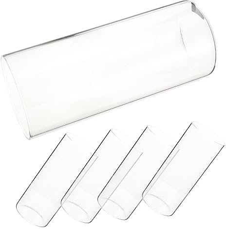 AOKWAWALIY 6 Pièces Vase à Bougie Flottant Grands vases en Verre pour centres de Table bougeoir Flottant décorations de Mariage décor de Mariage Terrarium Grand bougeoir en Verre Grand Vase