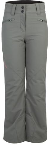 Ziener Kinder Alin Ski-Hose/Schnee-Hose | atmungsaktiv, wasserdicht, PFC frei, Green mud, 128