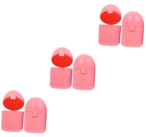Beaupretty 6 Stück Box Periodenhalter Halter Menstruationstassen Tassen Etui Reiniger Behälter Werkzeug Pp Rosa