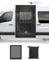 SUPAREE Mosquitera para Puerta de Coche Mosquitera Lateral Furgoneta mosquitera Furgoneta Camper Universal con Cierre de Gancho y Bucle y Cremallera para Autocaravana Caravana Camping (210x170cm)