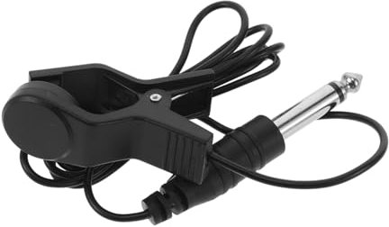 Yardwe Clip Pickup Microphone for Acoustic Guitar Tuner Clip Violin Pickup Accessory