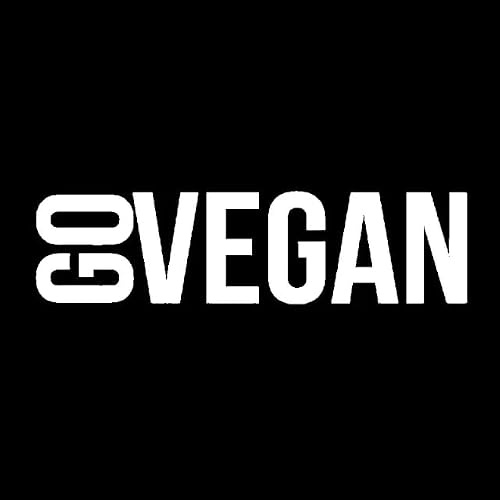 16CMx4.1CM Interessante Go Vegan Vinyl Dekoration Auto Fenster Aufkleber Balck sliver Motorrad Fahrrad Dreirad Kühlschrank WC Spiel Küche Aufkleber Dekoration Aufkleber