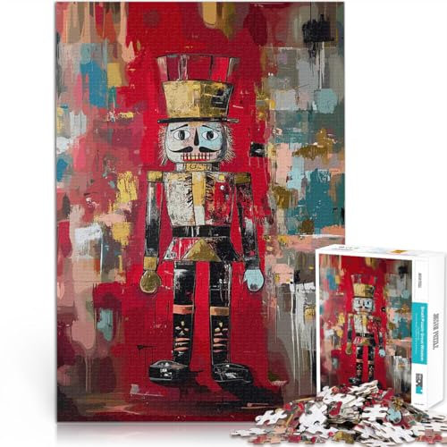 Puzzles pour Adultes 1000 pièces Art Abstrait Original de Casse-Noisette Jeu de Quiz est idéal comme Cadeau pour Toute la Famille 50x70cm