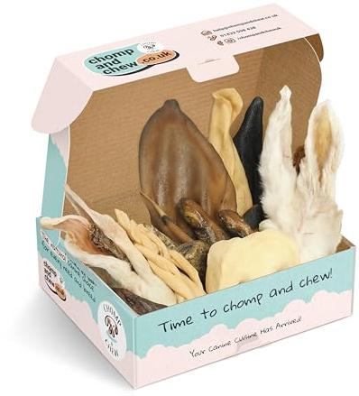 CHOMP & CHEW Sensitive Chomper Box 100% Natural Dog Treat Variety Box