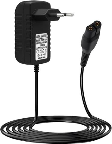 tiyiyok Adaptateur Secteur Nettoyeur de Vitres, 5.5v Chargeur pour Nettoyeur de Fenêtre, compatible avec Karcher, WV1、WV2、WV51、WV55、WV55R、WV60、WV60 Plus、WV70 Plus、WV75、WV7