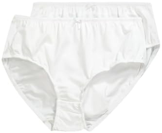 Ulla Popken Damen Slips, 2er-Pack Panties (2er Pack)
