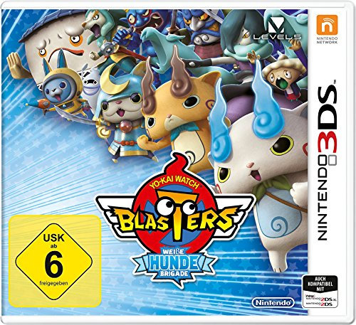 Nintendo 3DS Yokai-Watch Blasters blance-Hunde-Brigade