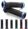 Area1 universal Motorrad Motorroller Lenkergriffe blau 2 Stück 22/24mm für z.B. Duke SMC/R MT07/09/125 Z900/650/500/125 YZF CMX CB500 Hornet SV650 GSXS/R GSF TPH NRG Aerox Jetforce Runner