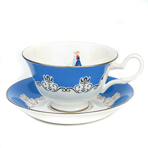 ENGLISH LADIES Disney Tasse mit untertasse Porzellan Eiskönigin Anna ELSA Sister Forever