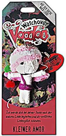 Watchover Voodoo Sammel Puppe von H&H mit Spruch Kleiner Amor