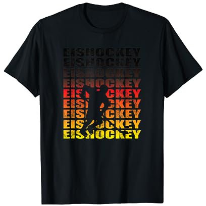 Lustiges Hockey Hobby Sport Motiv mit Spruch als Eishockey T-Shirt