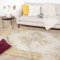 FRAAI Teppich Vintage - Admire Gelb 160x230cm - Baumwolle - Flachgewebe - Vintage - Orientalisch - Wohnzimmer, Esszimmer, Schlafzimmer - Rug