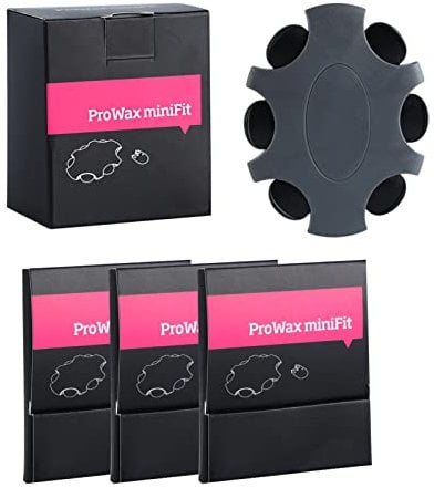 Hearing Aid Wax Guard Filters ProWax MiniFit Replacement Clear Cleaning kit Accessory for Oticon (3 Pack)，for Oticon ProWax MiniFit Replacement Wax Filters