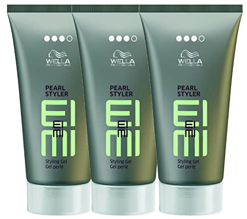 3er Pearl Styler Styling Gel EIMI Wella Professionals starker Halt 30 ml