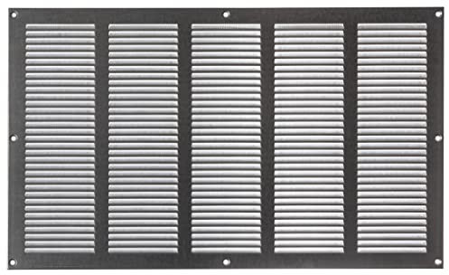 500x300mm Griglia D'aria con Rete Anti Insetti - Griglie D'Aerazione/Ventilazione in Metallo - Zincato