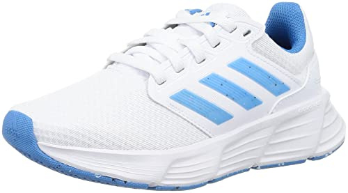 adidas Galaxy 6, Damen Sneaker, FTWR White/Pulse Blue/Core Black, 39 1/3 EU