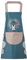 DILLMAN Frauen Küche Schürze mit Hand wischen, große Tasche, Hand-wiping, wasserdicht für Kochen Backen Blau, Large