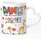 SpecialMe® Kaffee-Tasse Herzhenkel Danke dass du mir mein Wachsen geholfen hast kleines Geschenk Abschied Erzieherin weiß - Herz standard