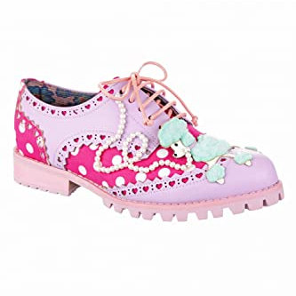 Irregular Choice Damen Sockhop Sweetie Pumps, Flieder, 41 EU