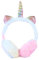 CLISPEED Schöner Einhorn-Ohrenschützer Warmer Plüsch-Ohrschutz Kinder Warmer Ohrenschützer Winter-Ohrwärmer Ohrschutz Kunstfell Für Frauen Mädchen Laufen Skifahren Radfahren