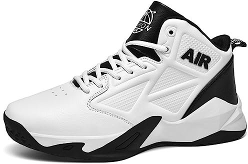 CZHIHANEG Herren Basketball Schuhe - Weiß - Größe 43 EU - Sportschuhe - Basketballschuhe