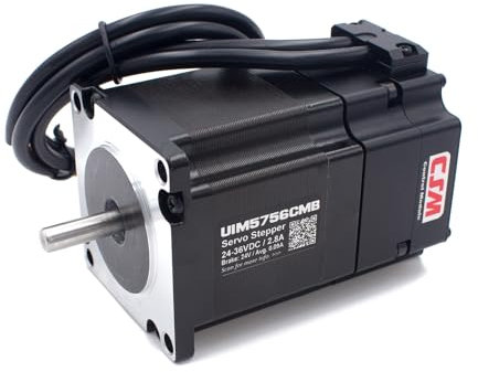 UIROBOT Nema 23 57 mm All-in-One Servo Schrittmotor mit Treiber, Bremse und Bewegungssteuerung