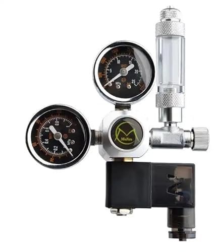 Shrimp Nature Aquarium CO2 Magnetic Solenoid Check Valve Plant Grow DIY CO2 System W21.8 (One Bubble Counter)
