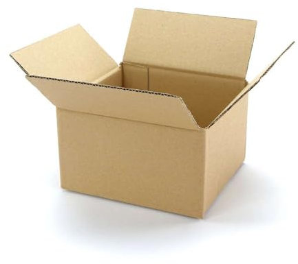 20 Stück 170x150x100 mm einwellige Kartons Faltkarton Versandkarton Kartonage Verpackungsmaterial