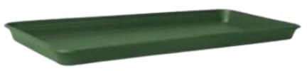 PERAGA GARDEN SOTTOVASO Universal Rectangular Saucer Verde 70X29.4X4.2CM FLORUS