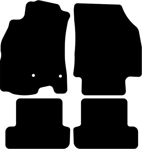 Kovvar Fußmatten passend für Renault Megane 2009-2016 Passend zur Ausführung: 3 | Grandtour - Bose II | Qualität: Basic