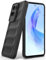 BonYonka Silicone Case Compatible with Honor 90 Lite, Anti-Scratch Microfiber Lining, Shockproof Case with Camera Protection, Black