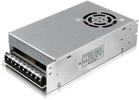 SHINEOFI Fuente de Alimentación LED Adaptador de Corriente Regulable de Seguridad con Protección contra Sobrecargas Uso Industrial y Doméstico